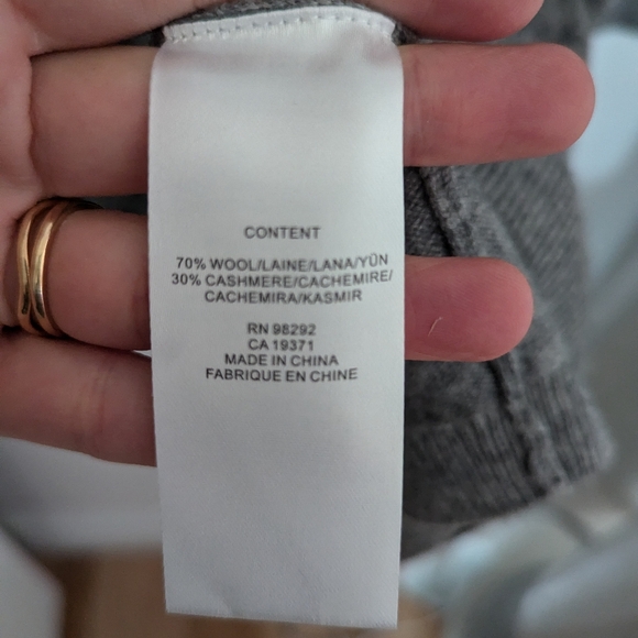 Tibi | Washable Cashmere Oversized Easy T size S (sold out) - Picture 6 of 6